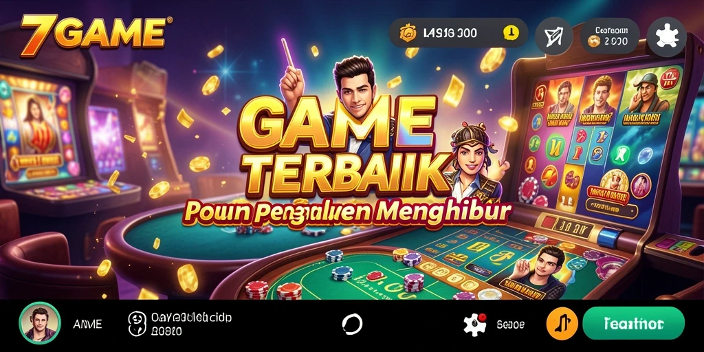 Tampilan gameplay seru dan menegangkan dari 7GAME.